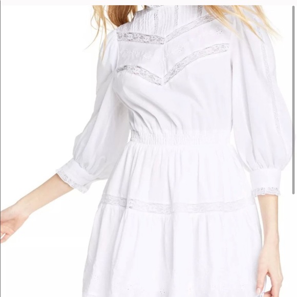 NWT LoveShackFancy x Target Talulah Pintuck Dress - Picture 4 of 8